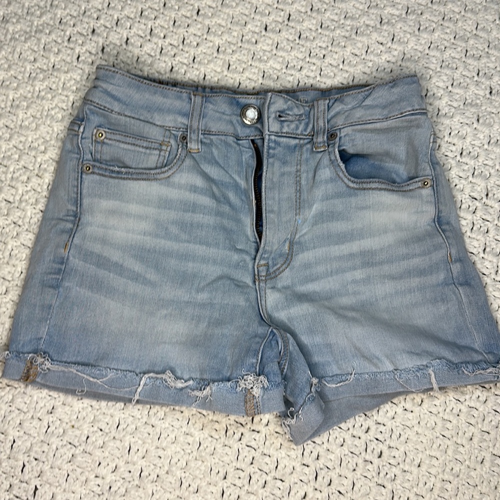 American Eagle outfitters light wash shorts